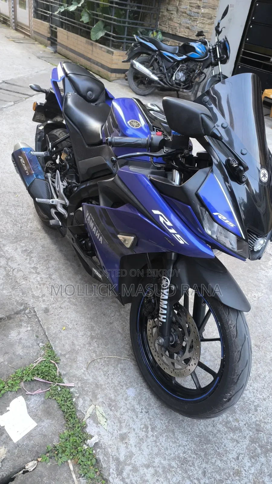 New Yamaha R15 V3 2022 Blue