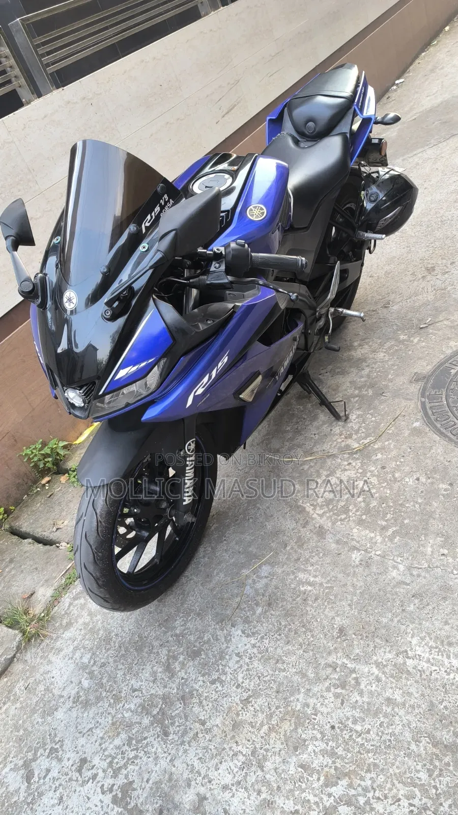 New Yamaha R15 V3 2022 Blue