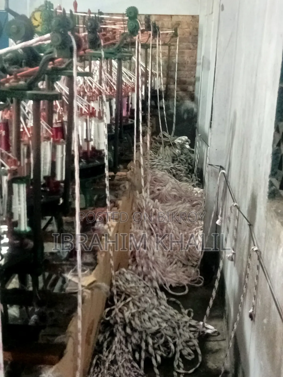 Rope making machine