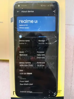 Realme 10 64 GB Black