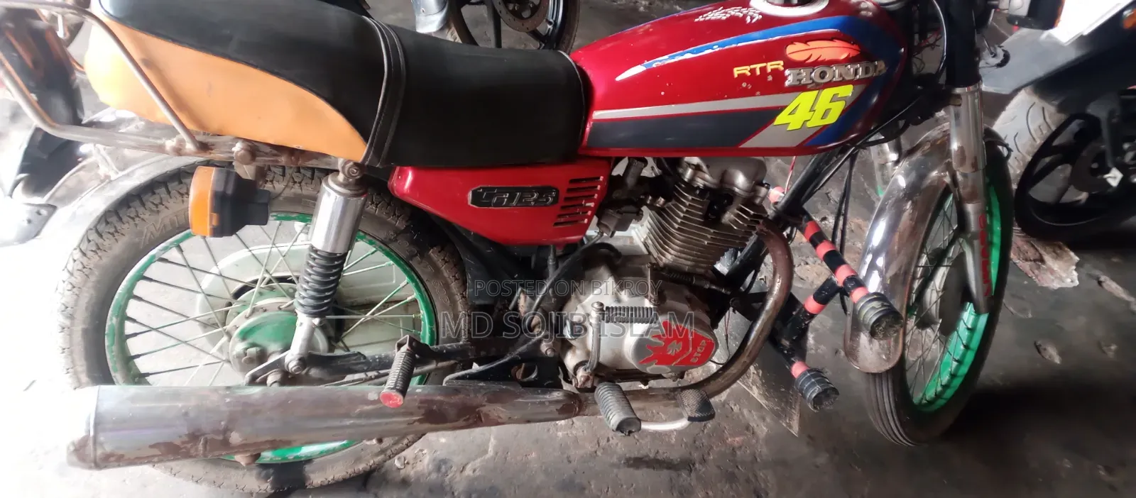 হোন্ডা সিজি১১০ ২০০৯ রেড