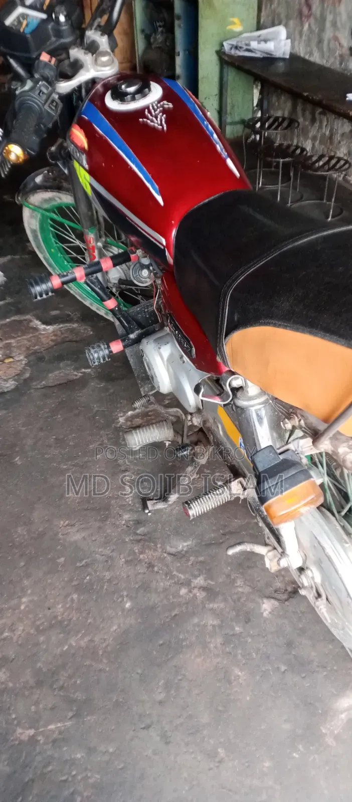 হোন্ডা সিজি১১০ ২০০৯ রেড