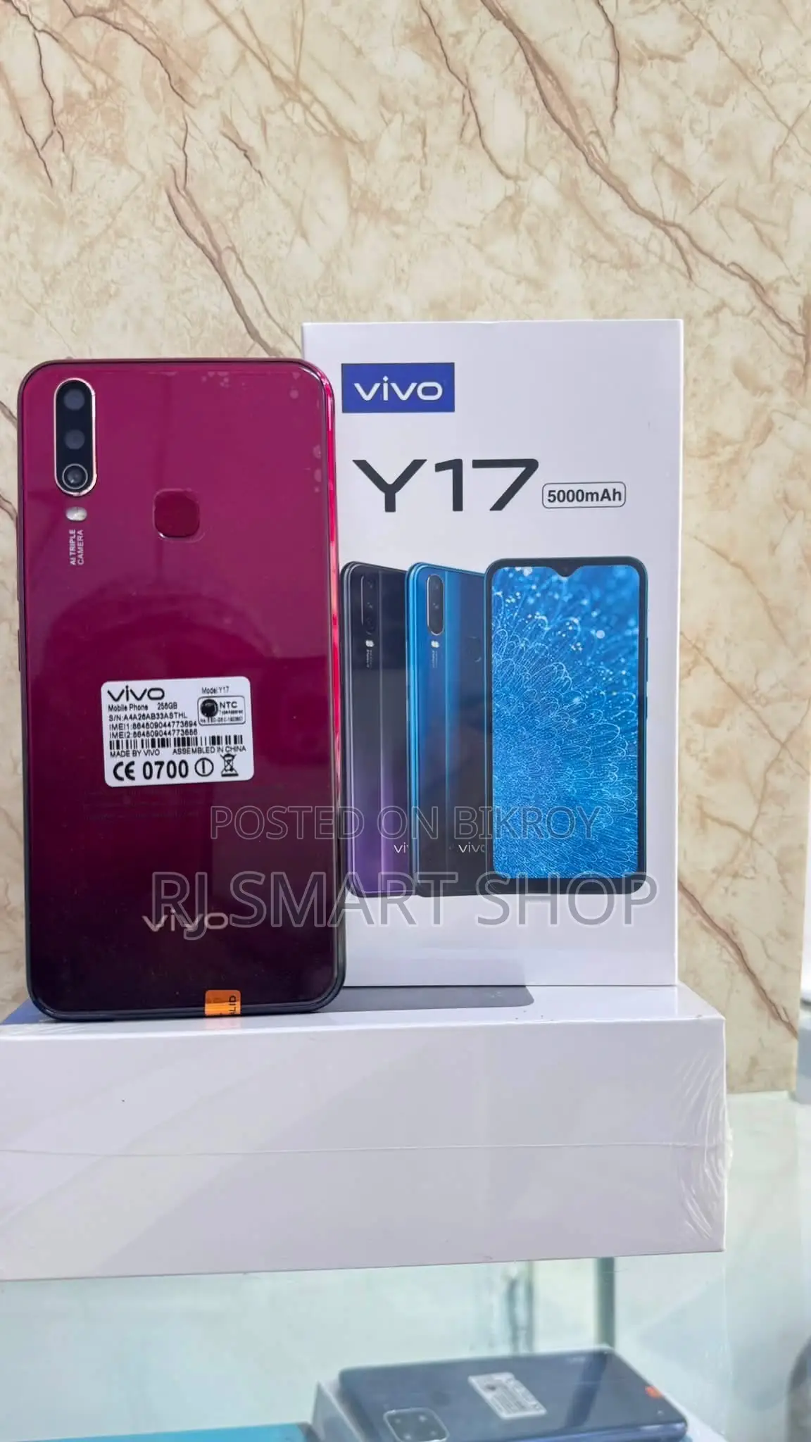 Vivo Y17 128 GB Blue