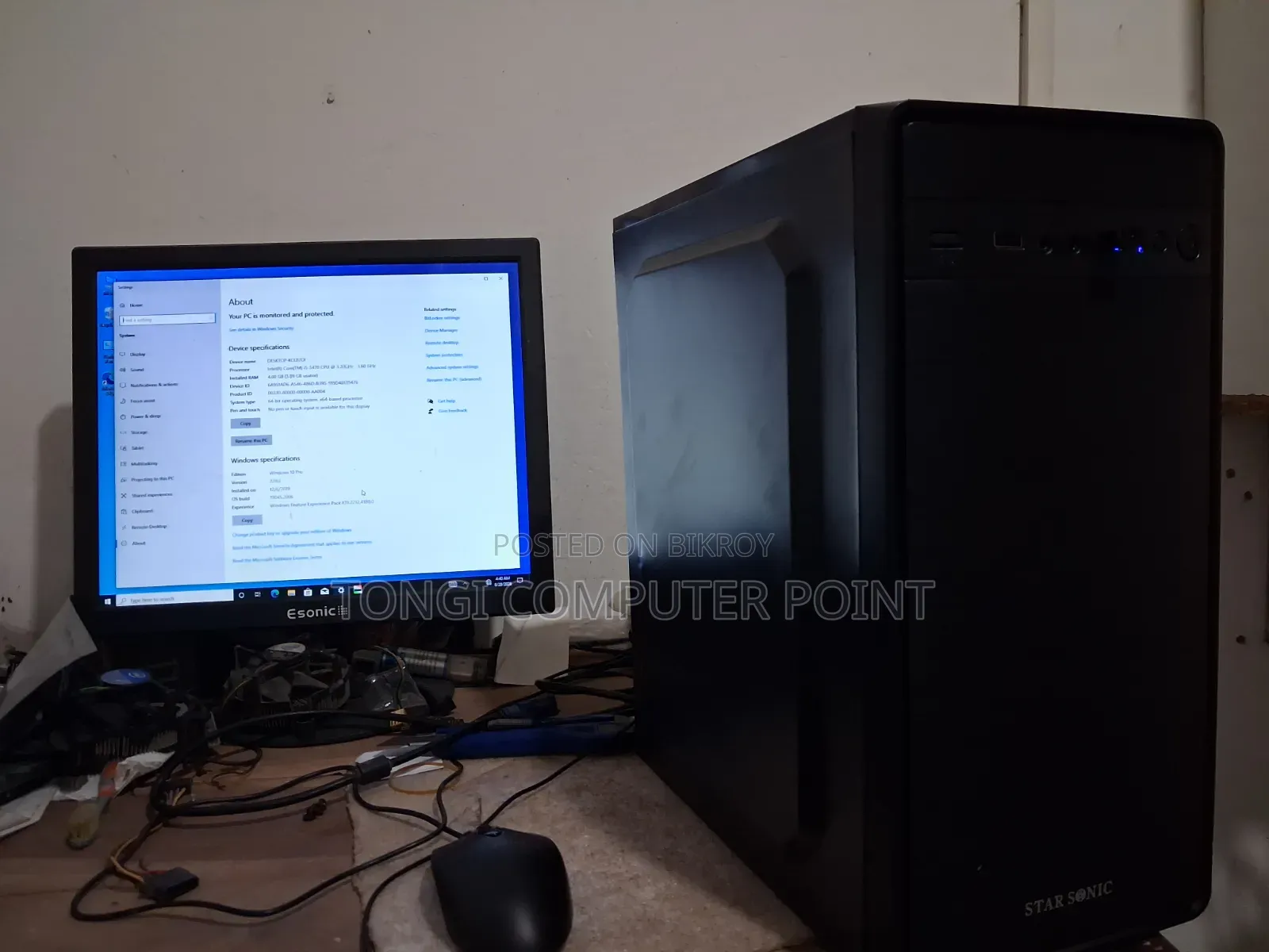 Desktop Computer 8GB RAM Intel Core i5 SSD 128GB