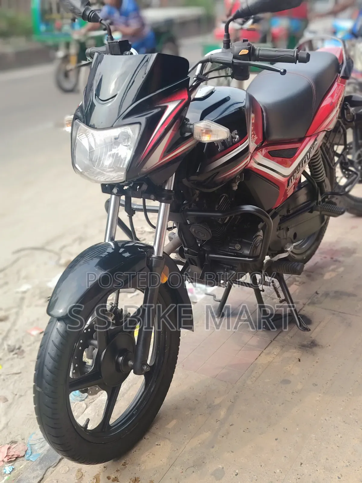 TVS Metro Plus 2021 Black