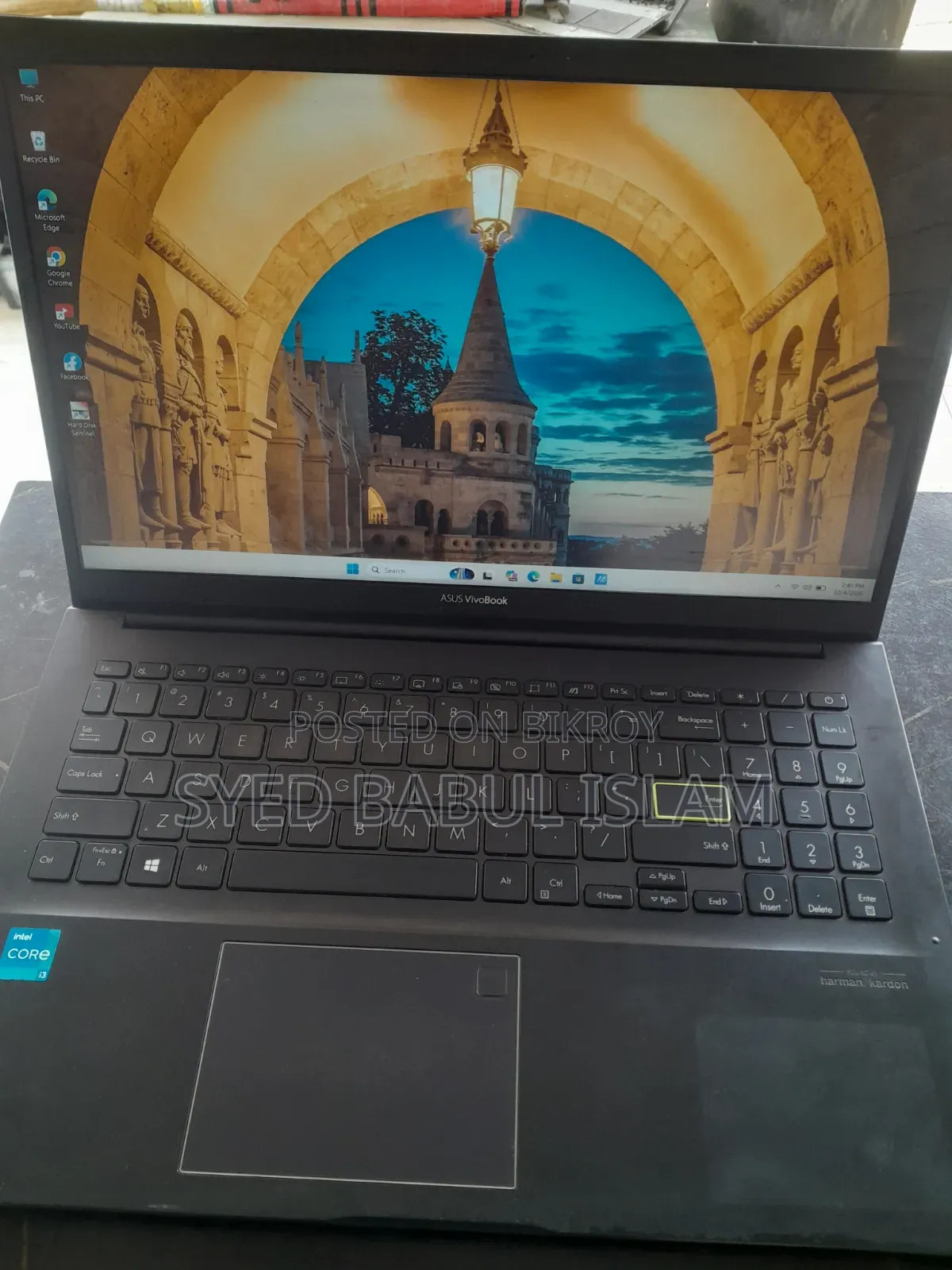 Laptop Asus Vivobook 14 8GB Intel Core i3 SSD 500GB