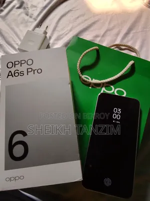 Oppo A6s Pro ২৫৬ জিবি হোয়াইট