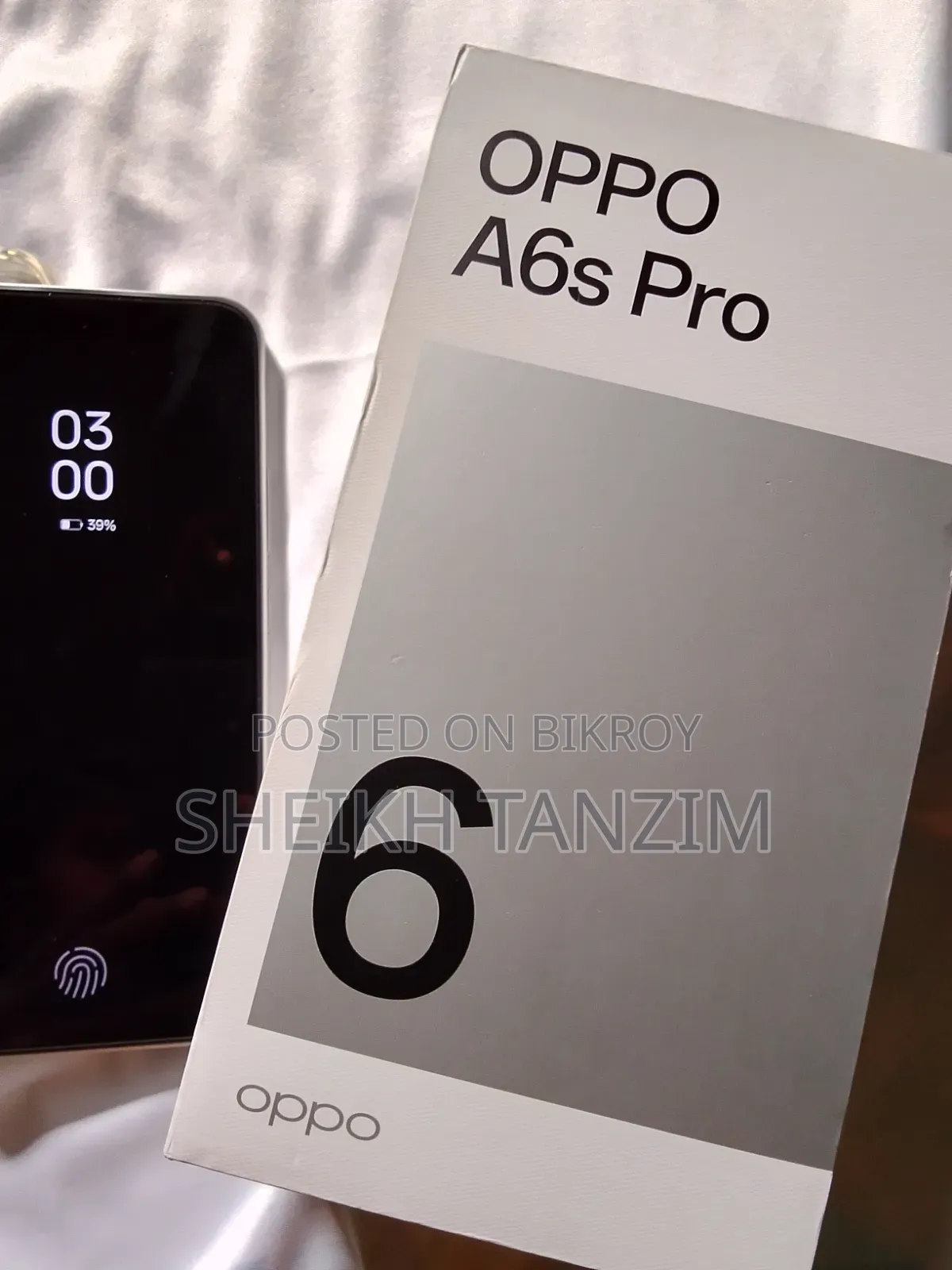 Oppo A6s Pro ২৫৬ জিবি হোয়াইট