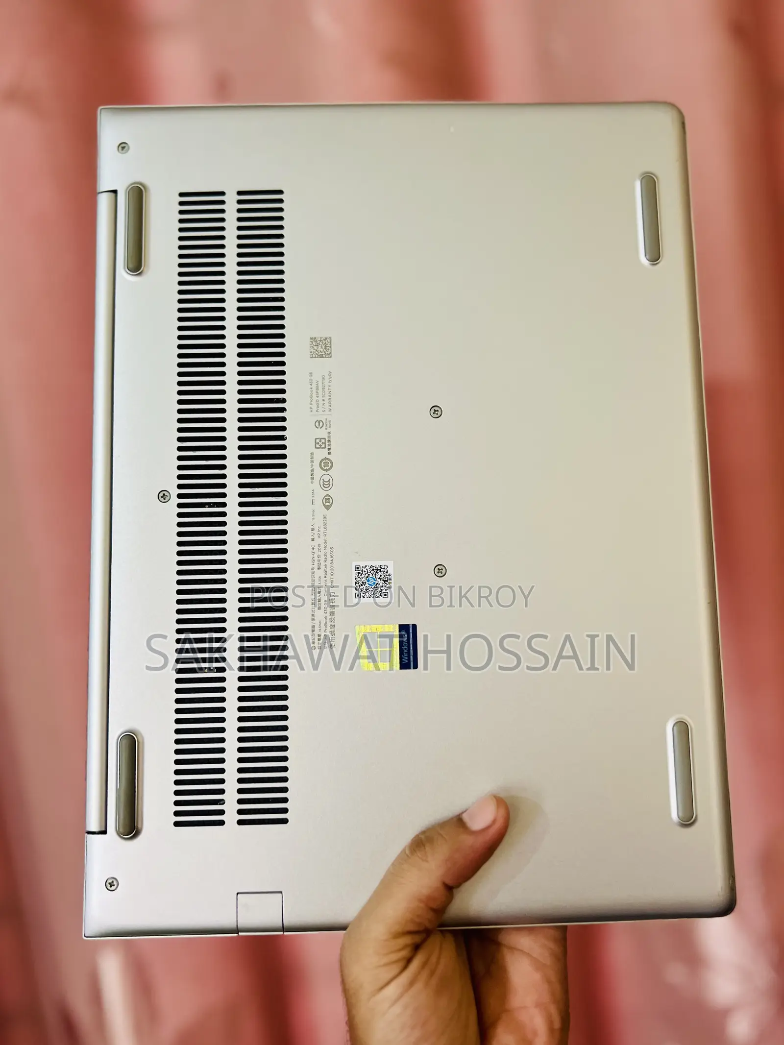 Laptop HP ProBook 430 G6 8GB Intel Core i7 SSD 512GB