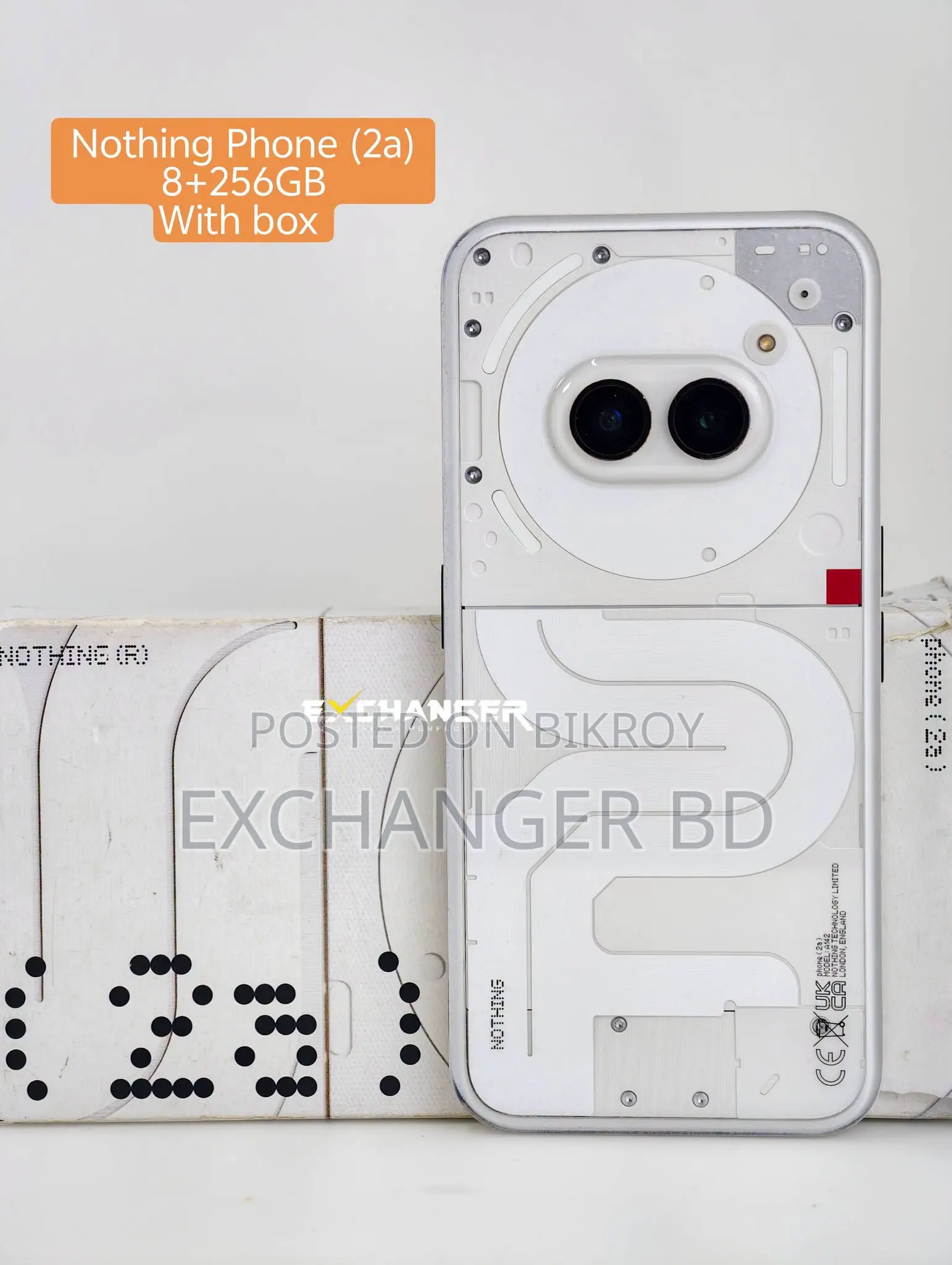 Nothing Phone 2a 256 GB White