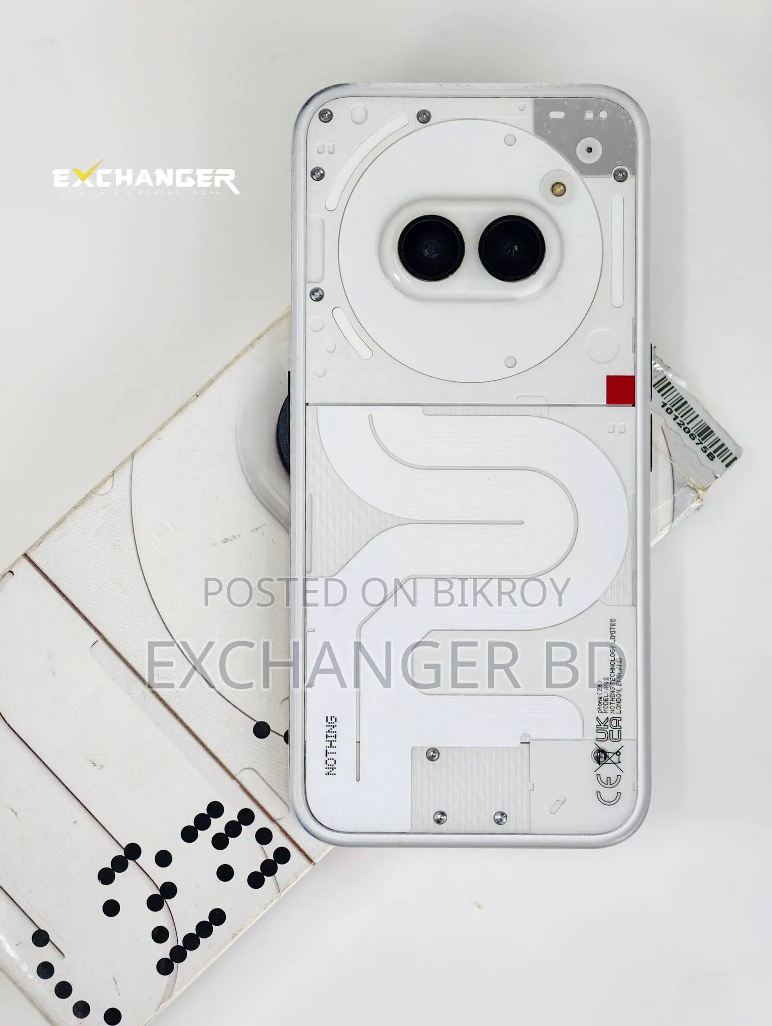 Nothing Phone 2a 256 GB White