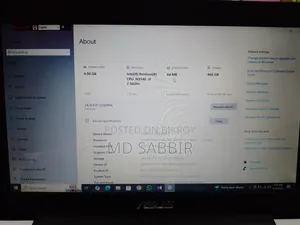 Laptop Asus A42N 4GB Intel Pentium HDD 512GB