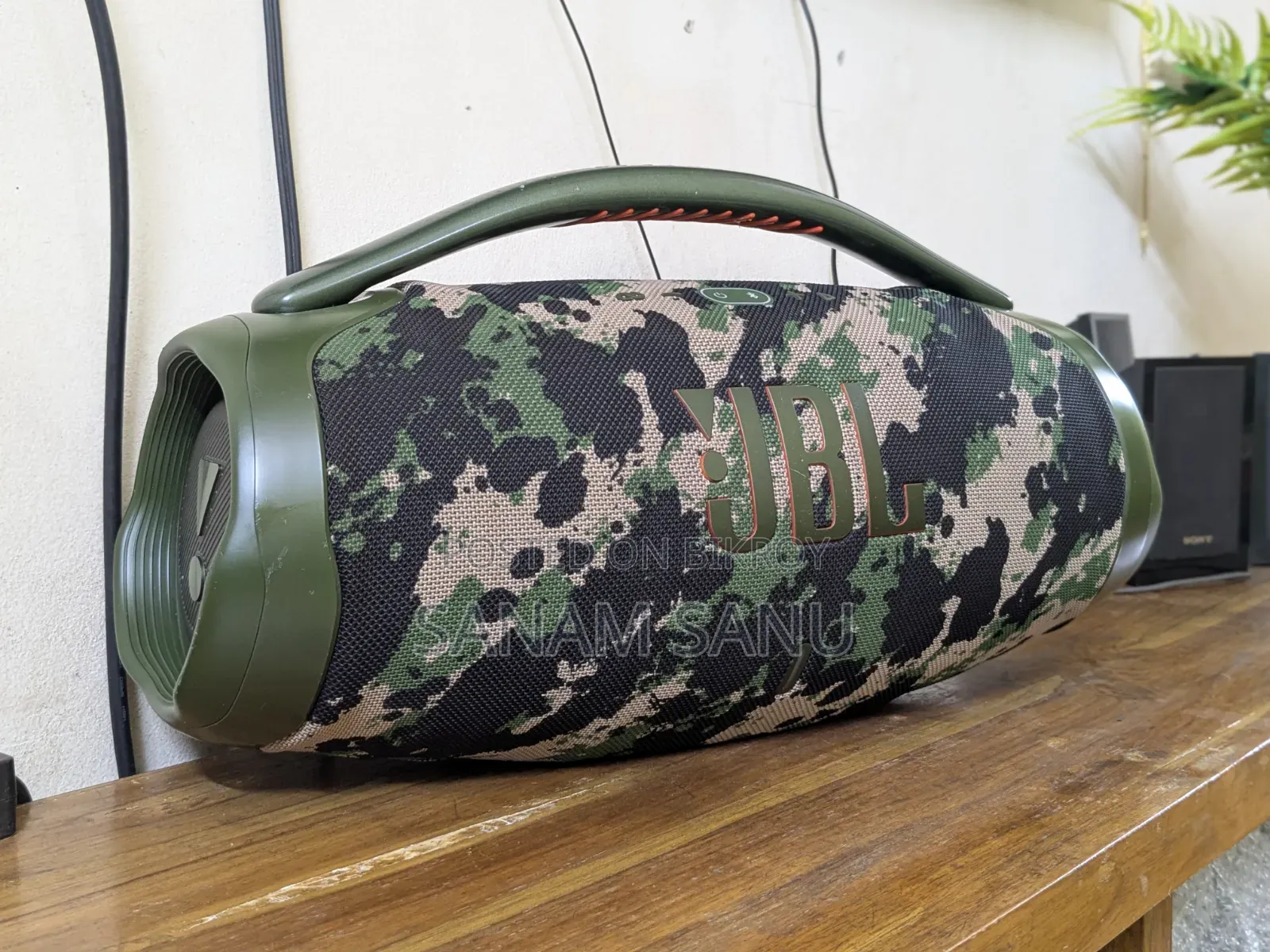 JBL Boombox 3 Army Color Full Fresh Condition