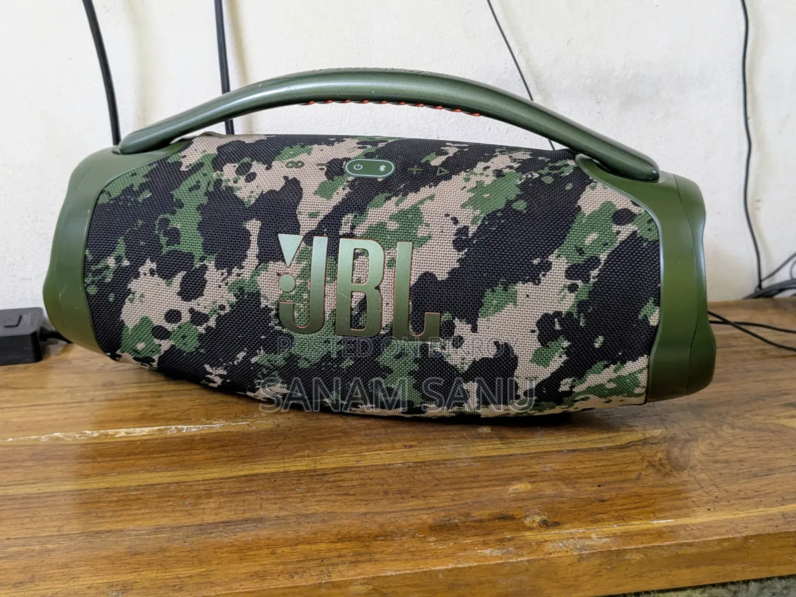 JBL Boombox 3 Army Color Full Fresh Condition