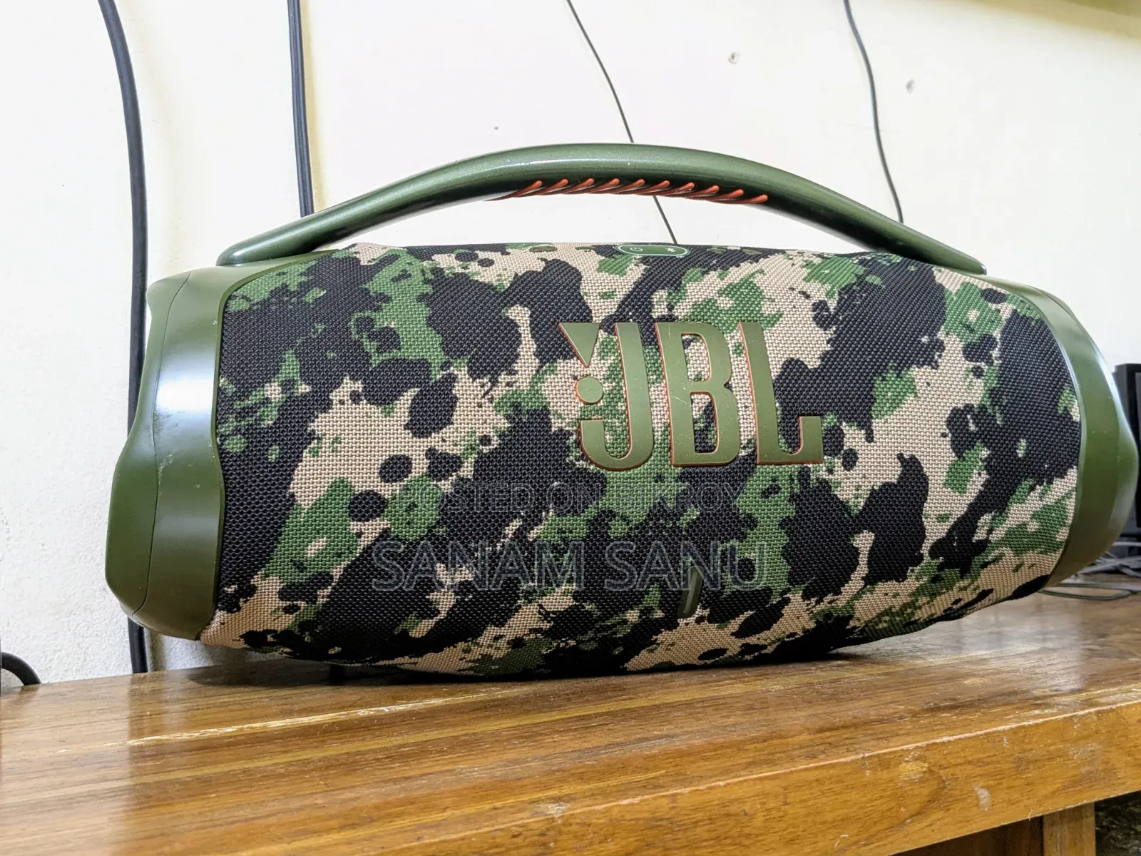 JBL Boombox 3 Army Color Full Fresh Condition