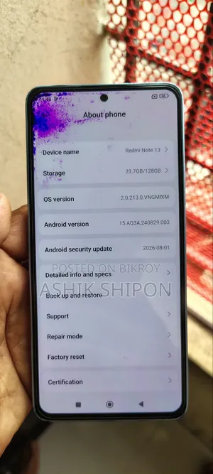 Xiaomi Redmi Note 13 128 GB Green