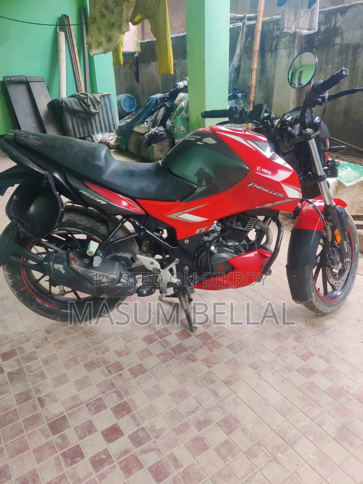হিরো থ্রিলার ১৬০আর রিফ্রেশ ২০২৩ রেড
