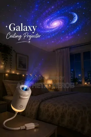 Starry Sky Projection Night Light | 12 Lens Galaxy Projector