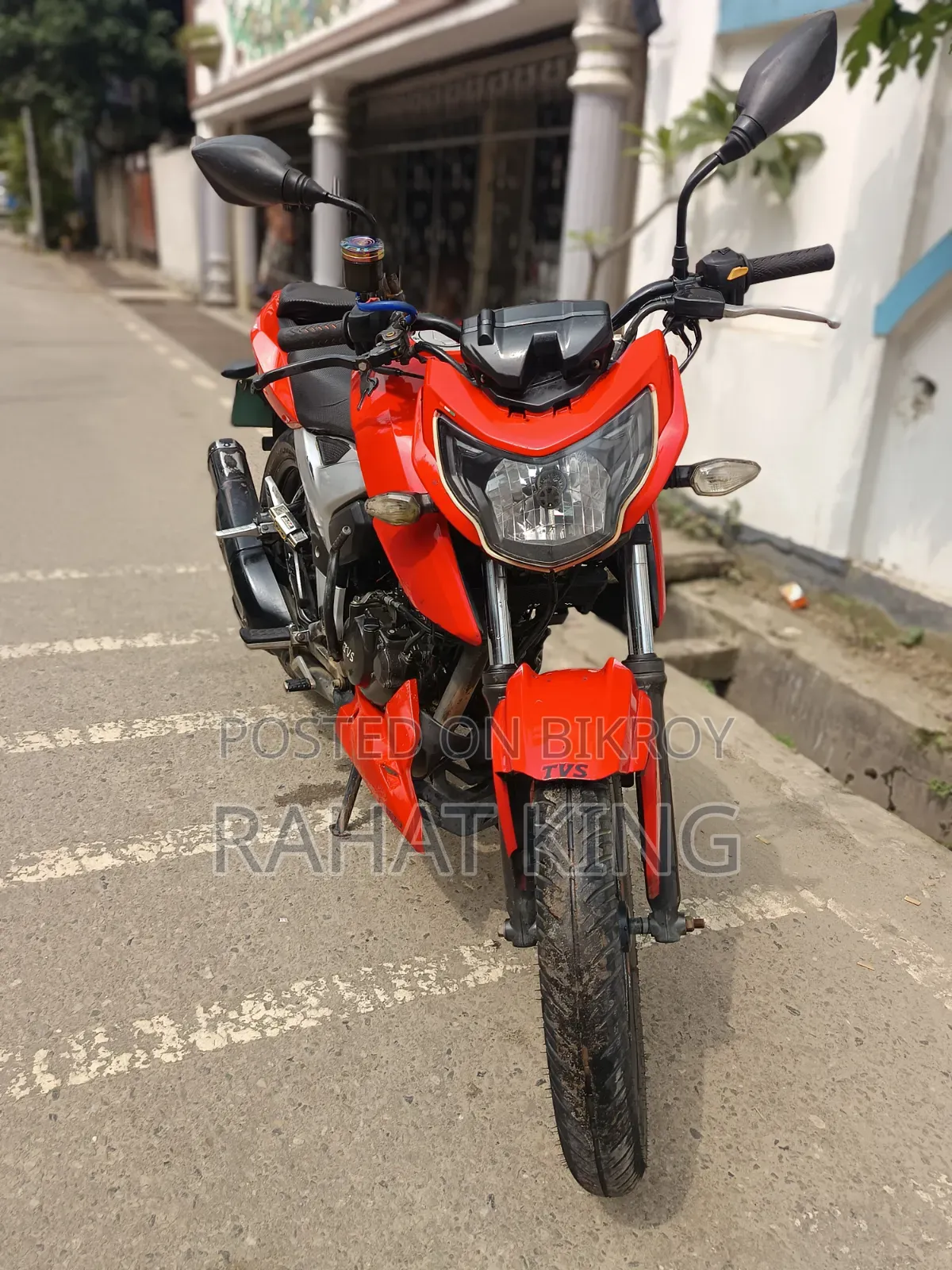 TVS Apache RTR 160 4V 2019 Red