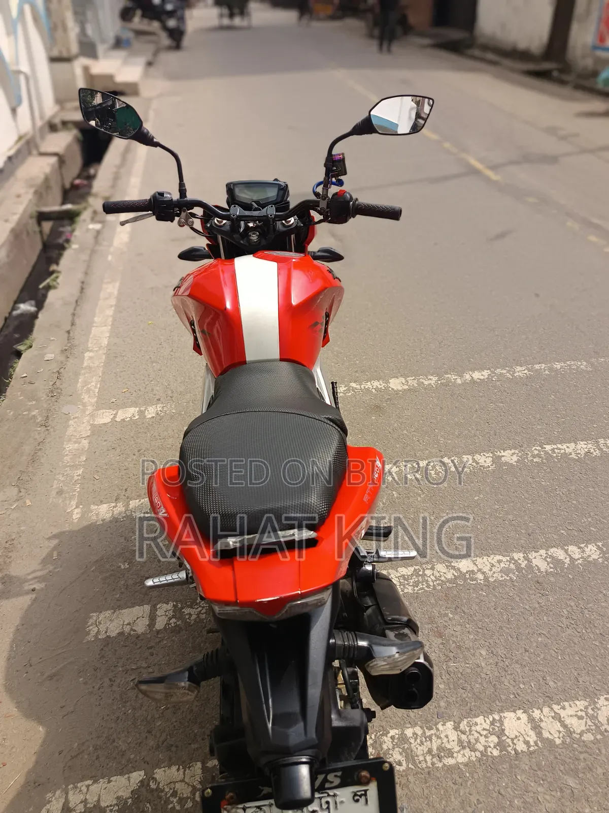 TVS Apache RTR 160 4V 2019 Red