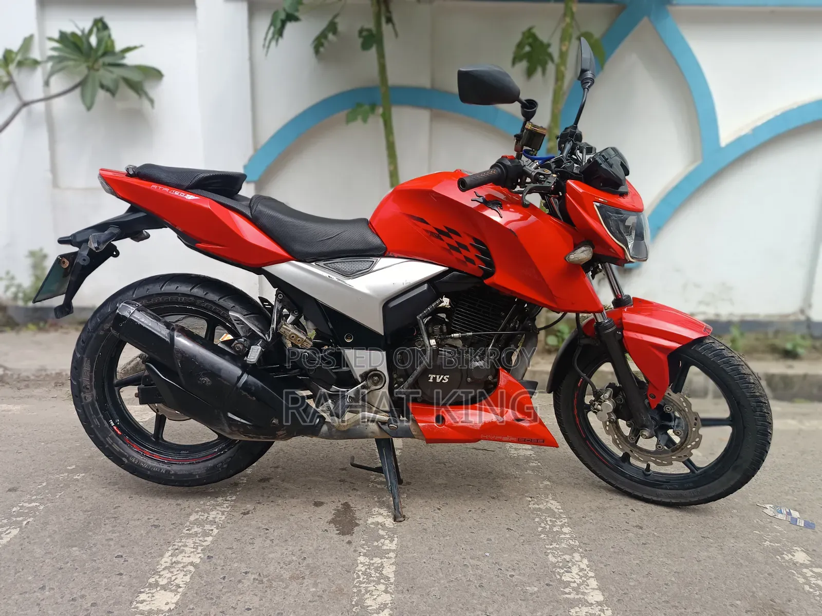 TVS Apache RTR 160 4V 2019 Red