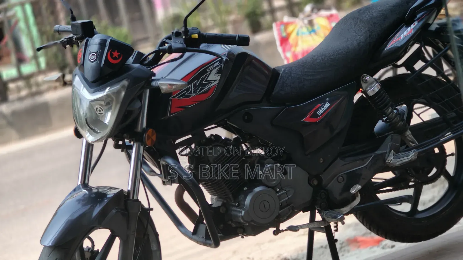 কিওয়ে আরকেএস ১০০ ২০১৮ ব্ল্যাক