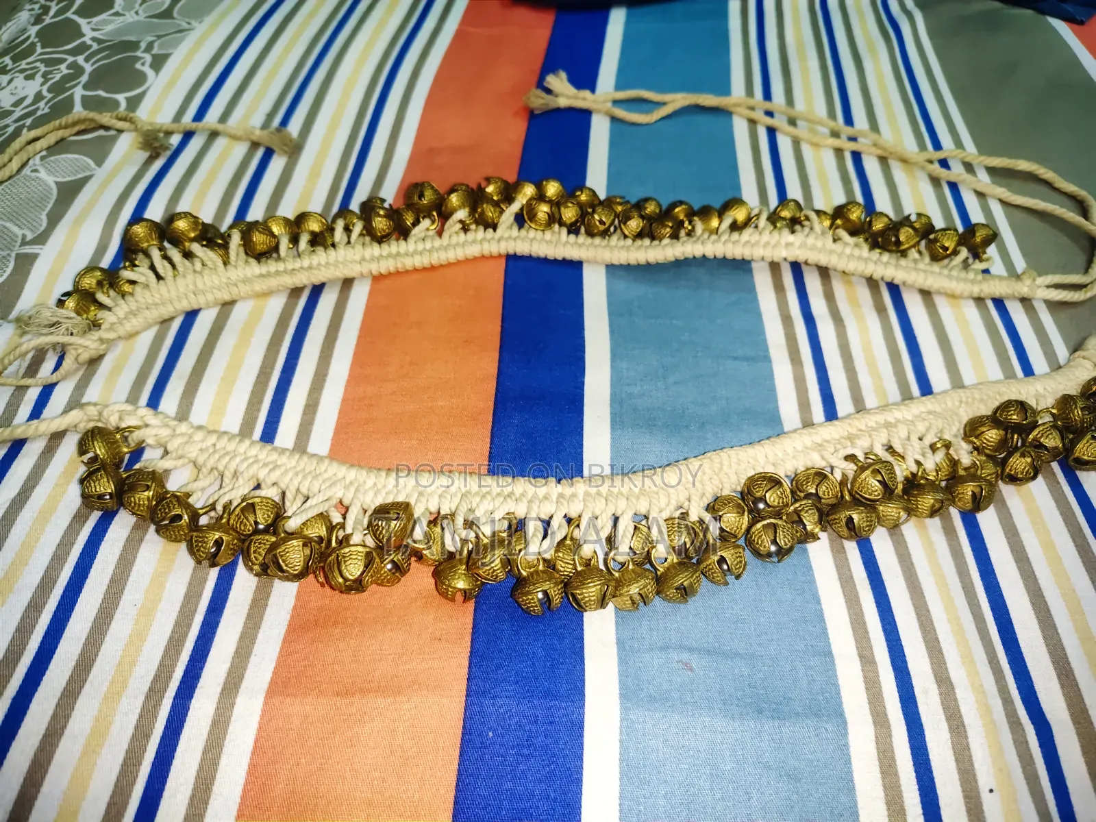 Payal Anklet Pair(50 Bells on Each Side / 100 Total Bells)