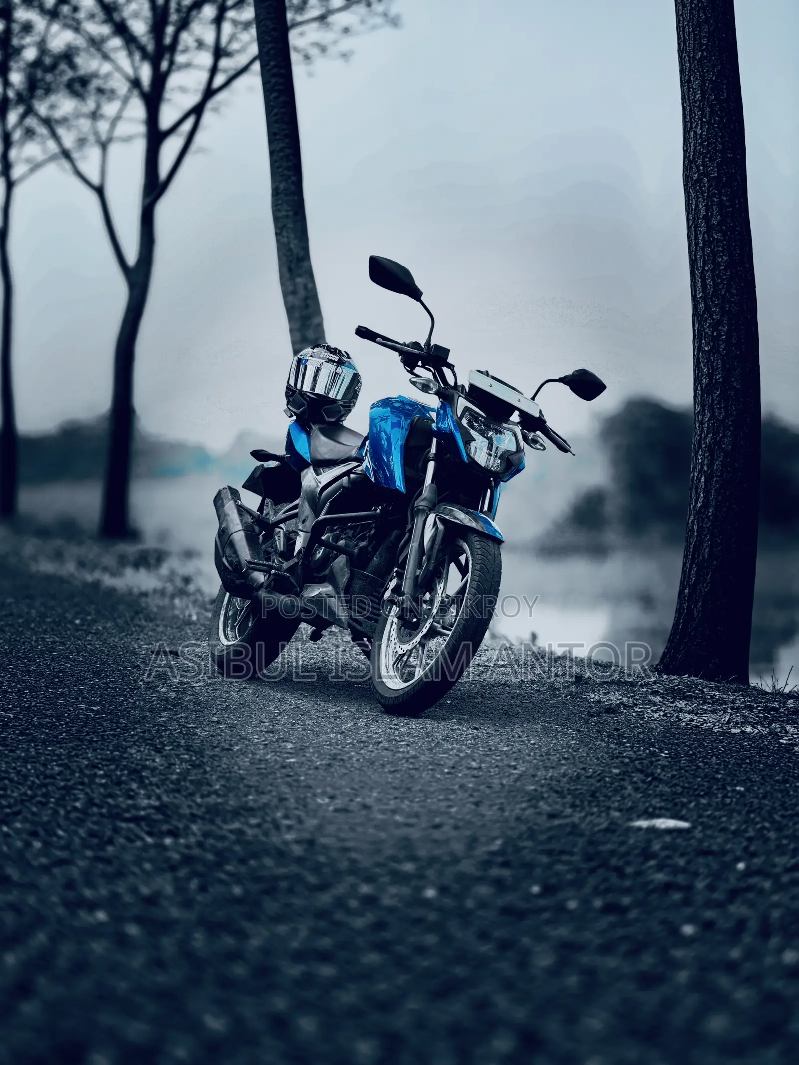 TVS Apache RTR 160 4V 2023 Blue