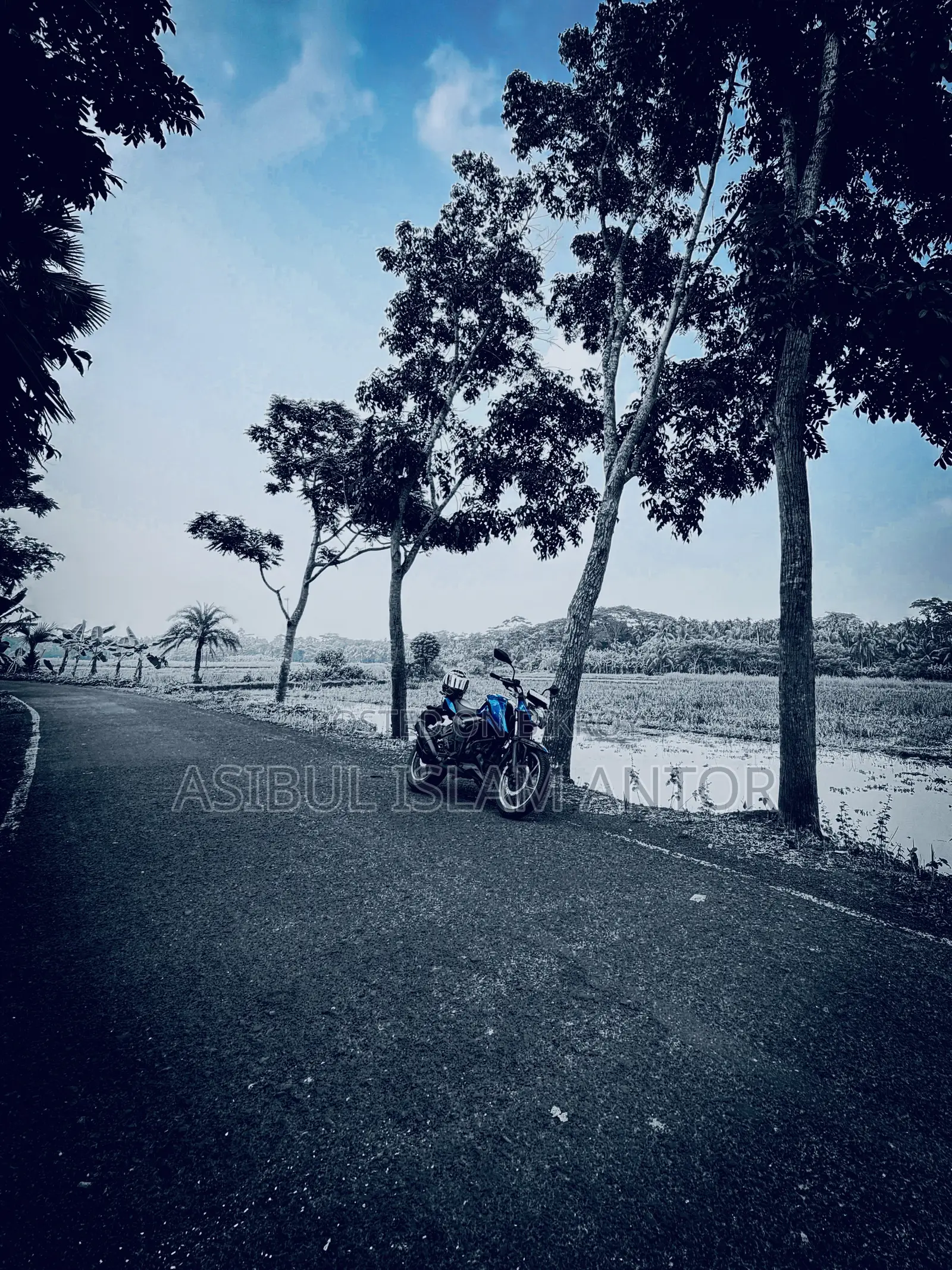 TVS Apache RTR 160 4V 2023 Blue