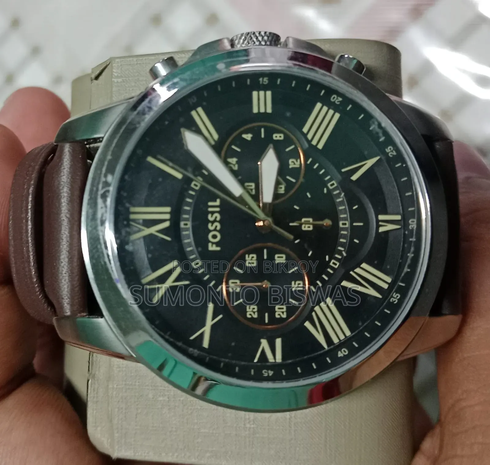 Original Fossil FS4813 Men's Watch