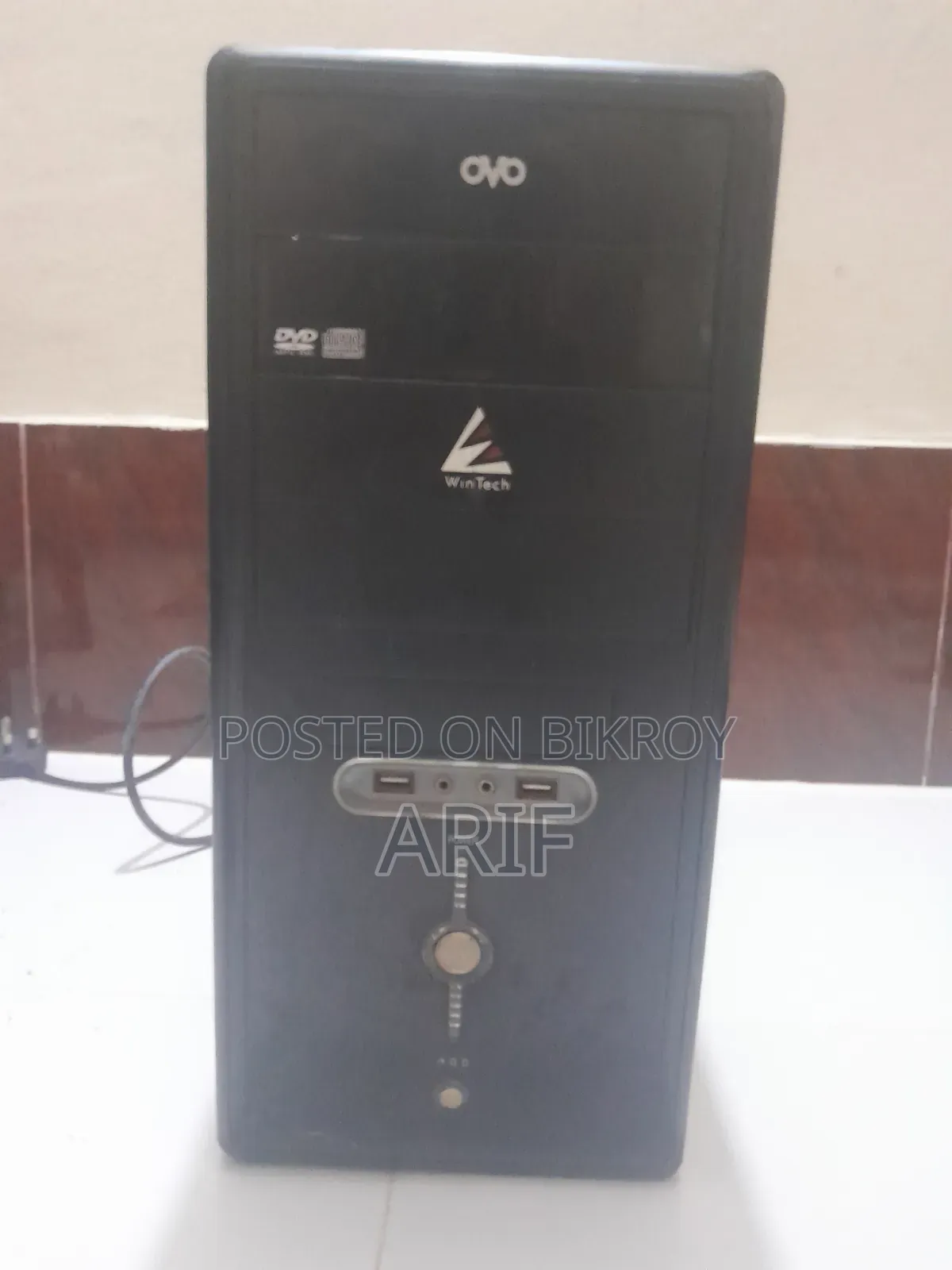 Desktop Computer Microsoft 4GB Intel Core 2 Duo HDD+SSD 500GB