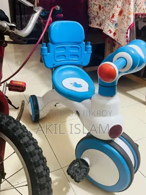 1 Jim & Jolly Rock Rider Tricycle With Backrest 3Y Pink