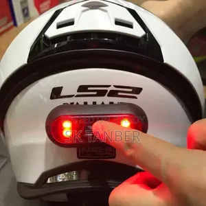 Helmet Light With USB Charging System and Velcro Strip. Safety