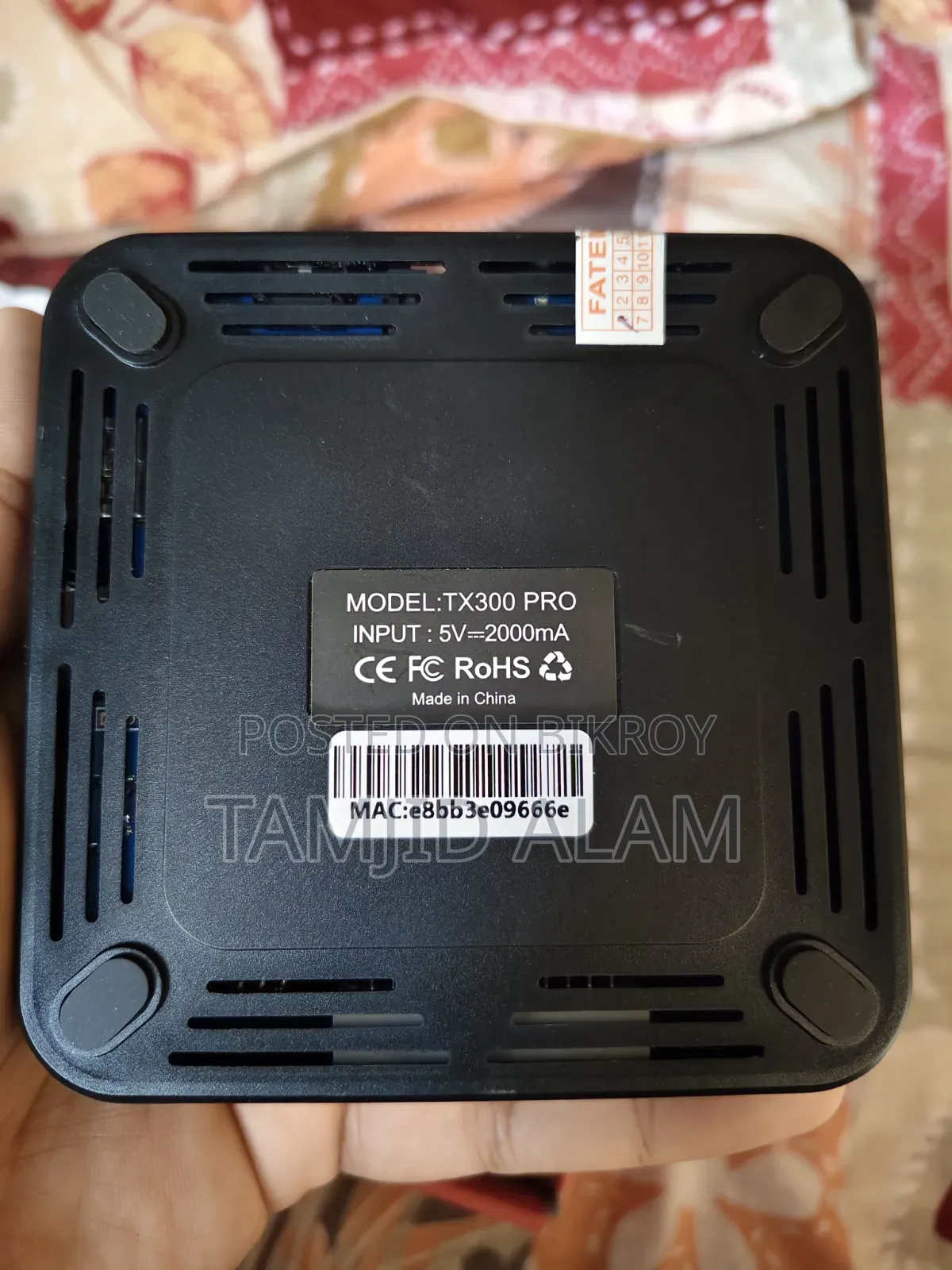Android TV Box TX300 Pro(24K Ultra HD/16GB RAM+256GB Storage Edition)