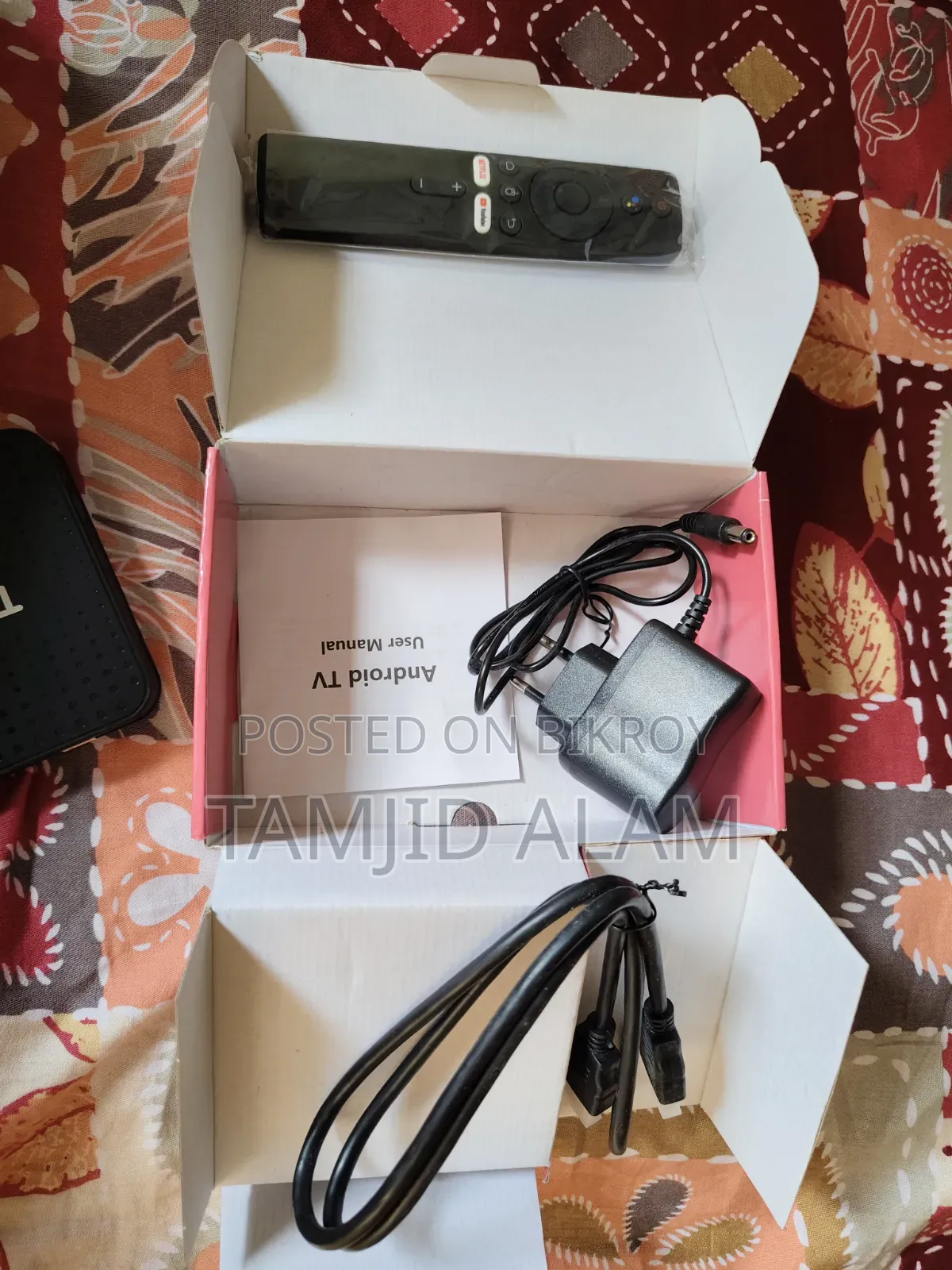 Android TV Box TX300 Pro(24K Ultra HD/16GB RAM+256GB Storage Edition)