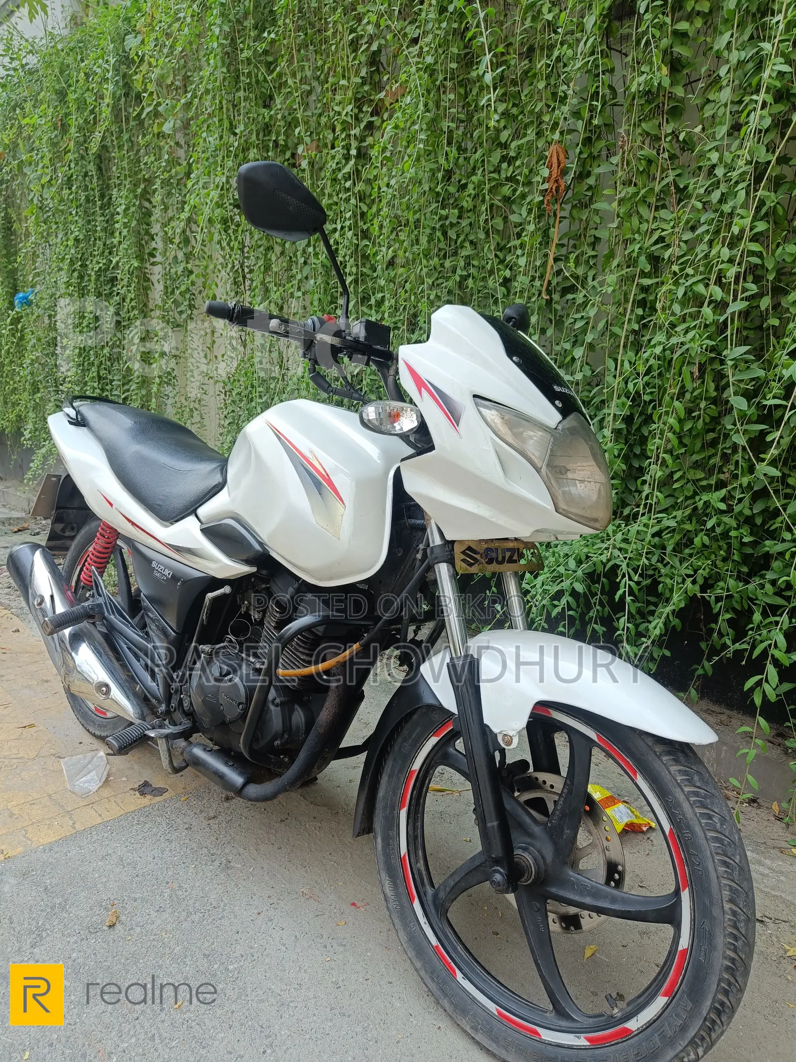 Suzuki GS150R 2015 White