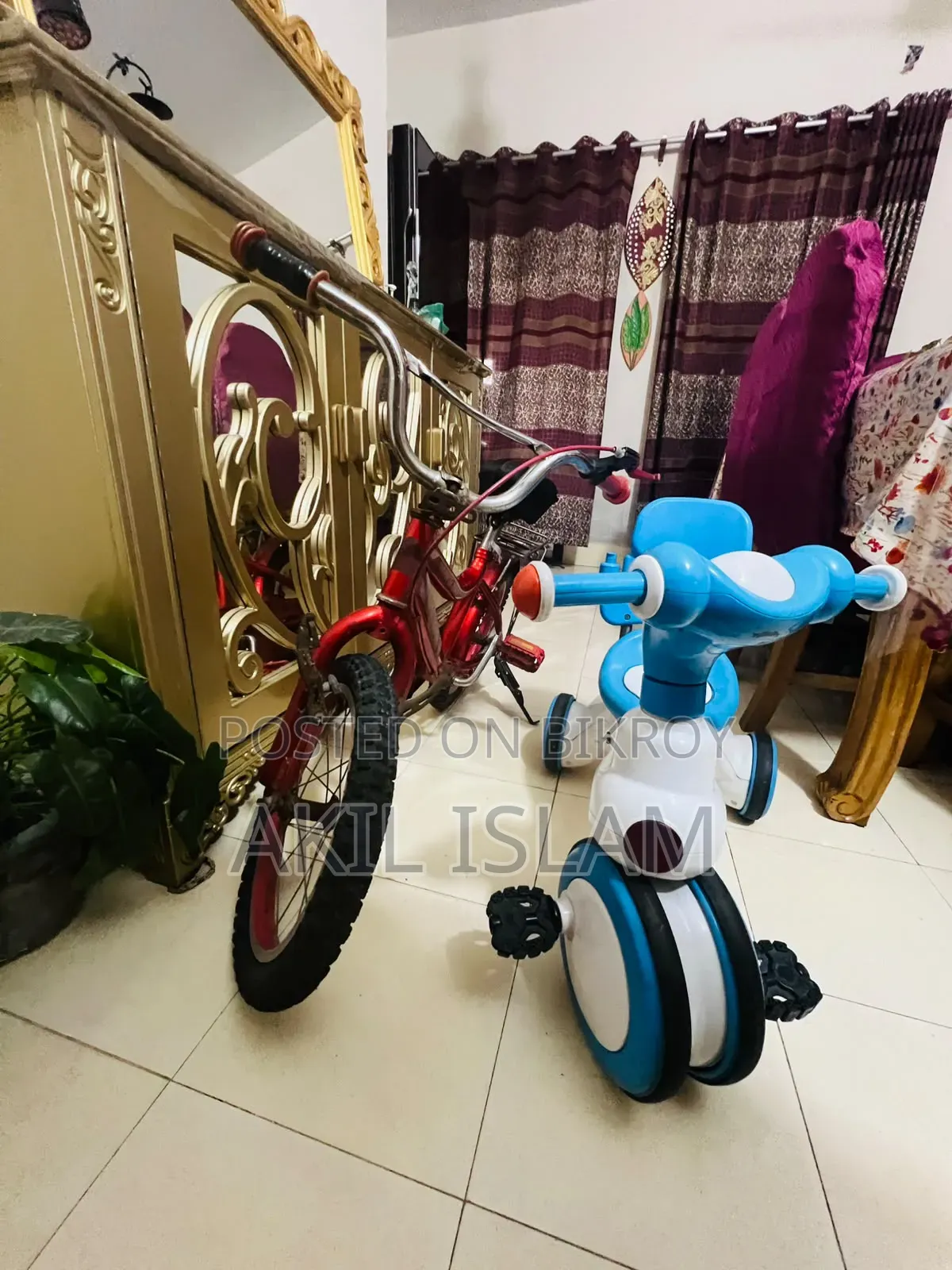1 Red Cycle Used