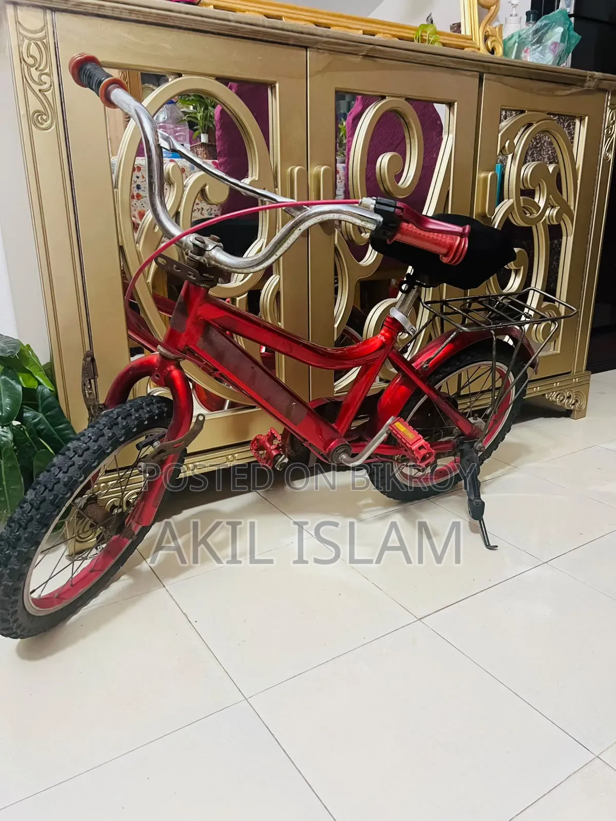 1 Red Cycle Used