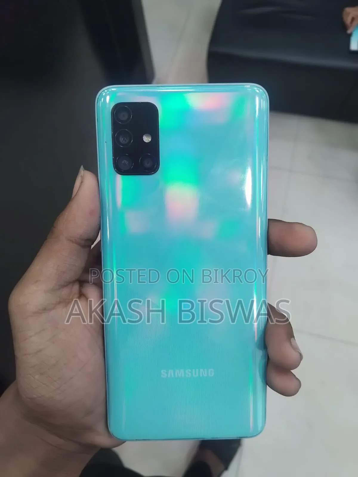 নিউ স্যামসাং গ্যালাক্সি এ৫১ ১২৮ জিবি নীল