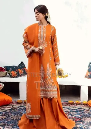 Pakistani Luxury Cotton Dress