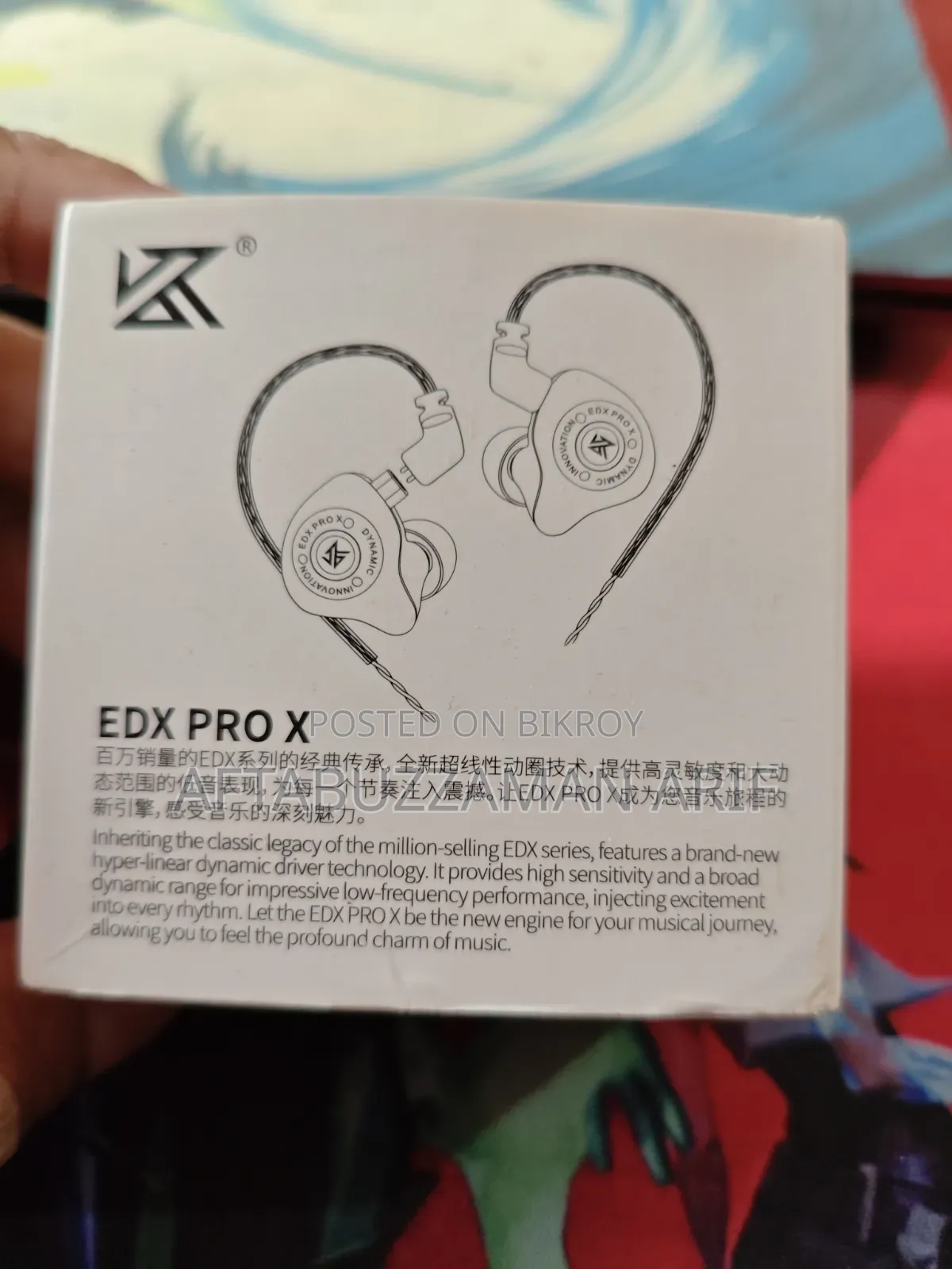 Kz Edx Pro X Iem Earphones