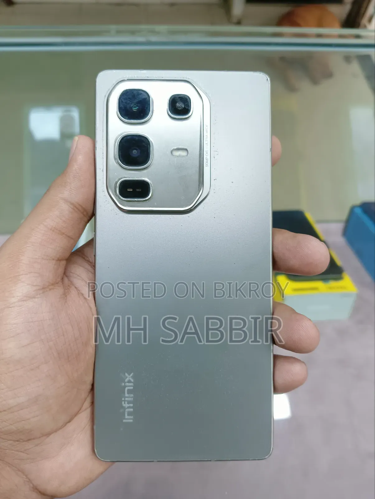 Infinix Note 50 Pro 256 GB Gray