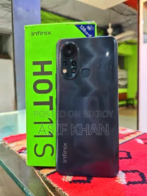 New Infinix Hot 11s 128 GB Black