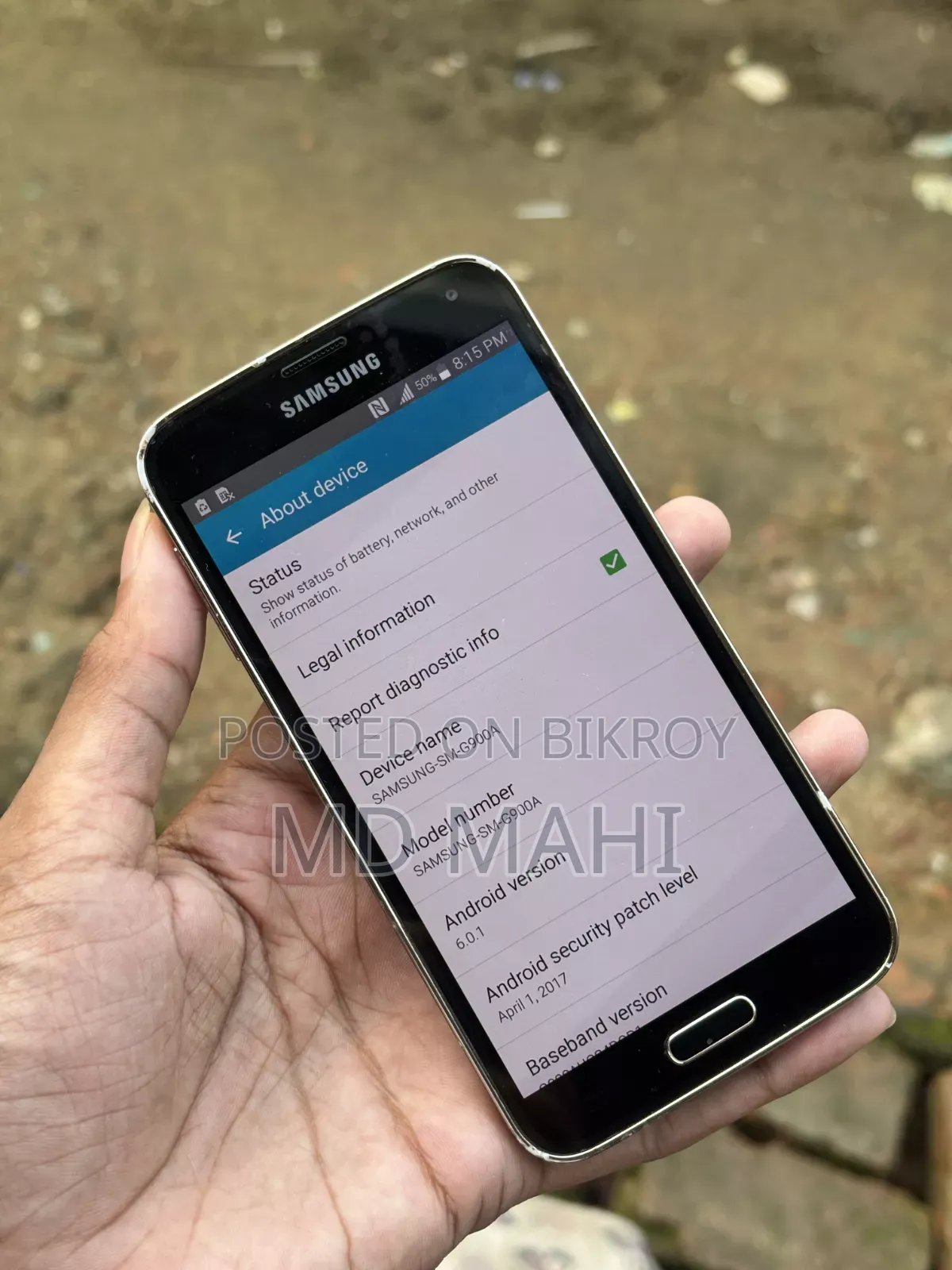 New Samsung Galaxy S5 16 GB Black