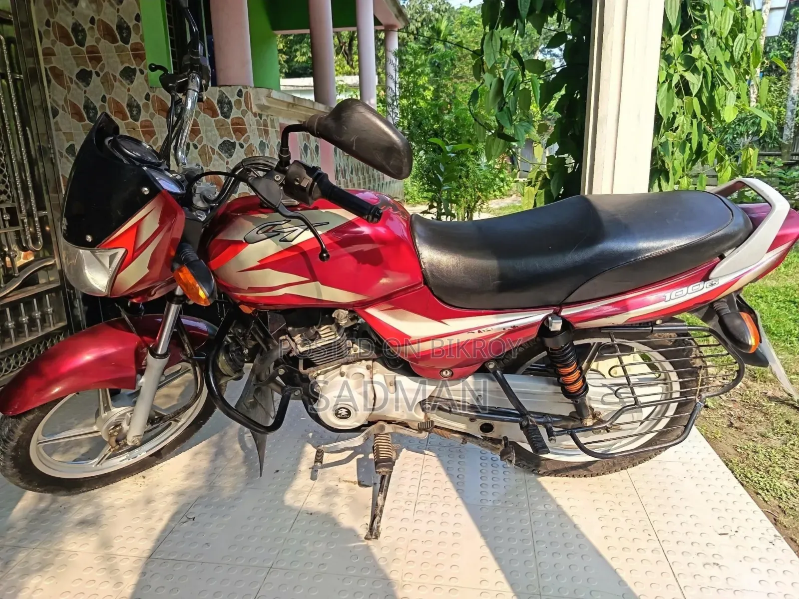 Bajaj CT 100 2022 Red