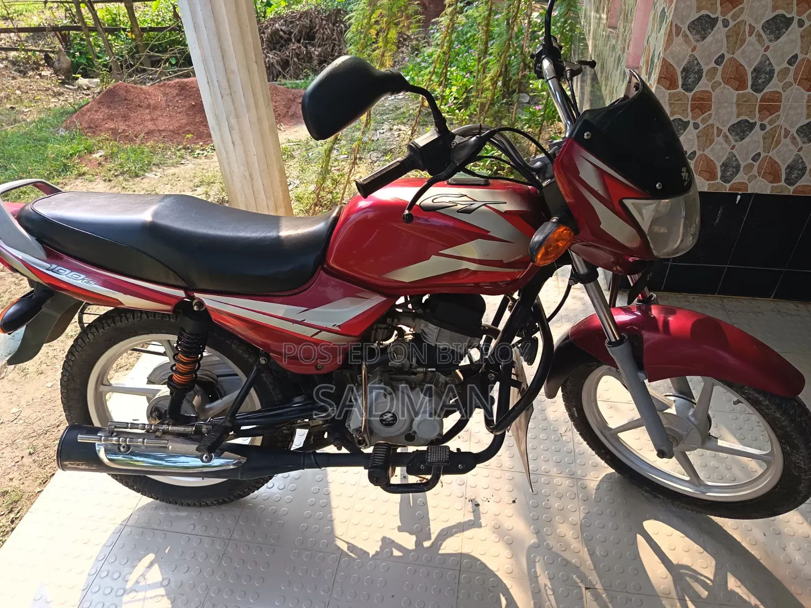Bajaj CT 100 2022 Red