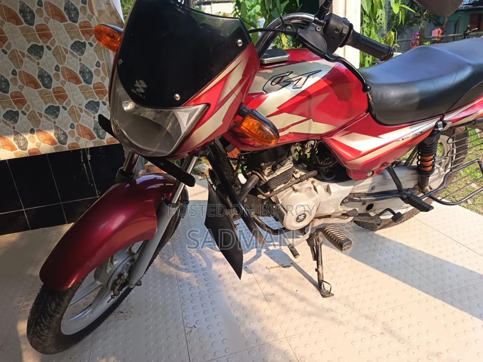 Bajaj CT 100 2022 Red