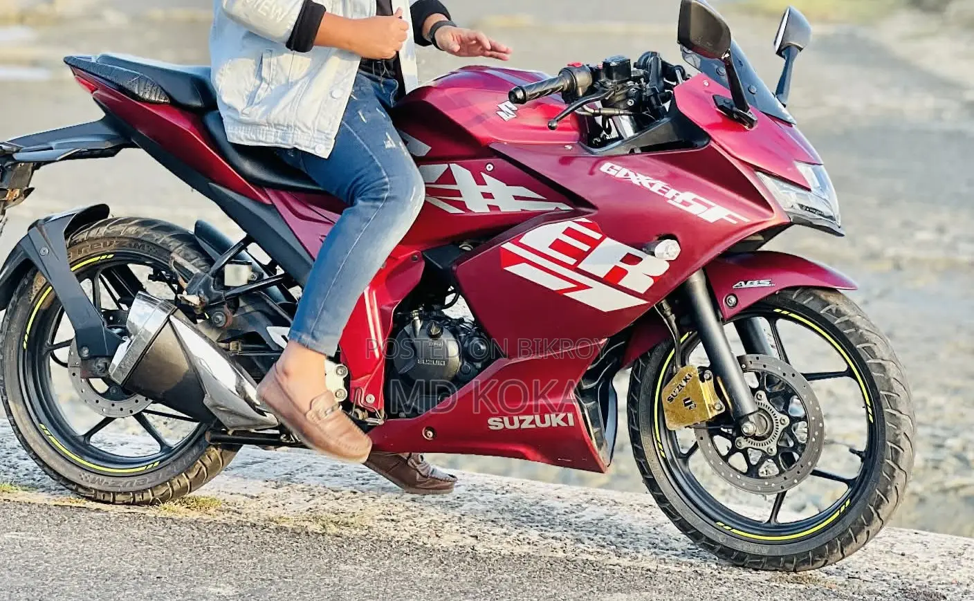Suzuki Gixxer SF 2024 Red