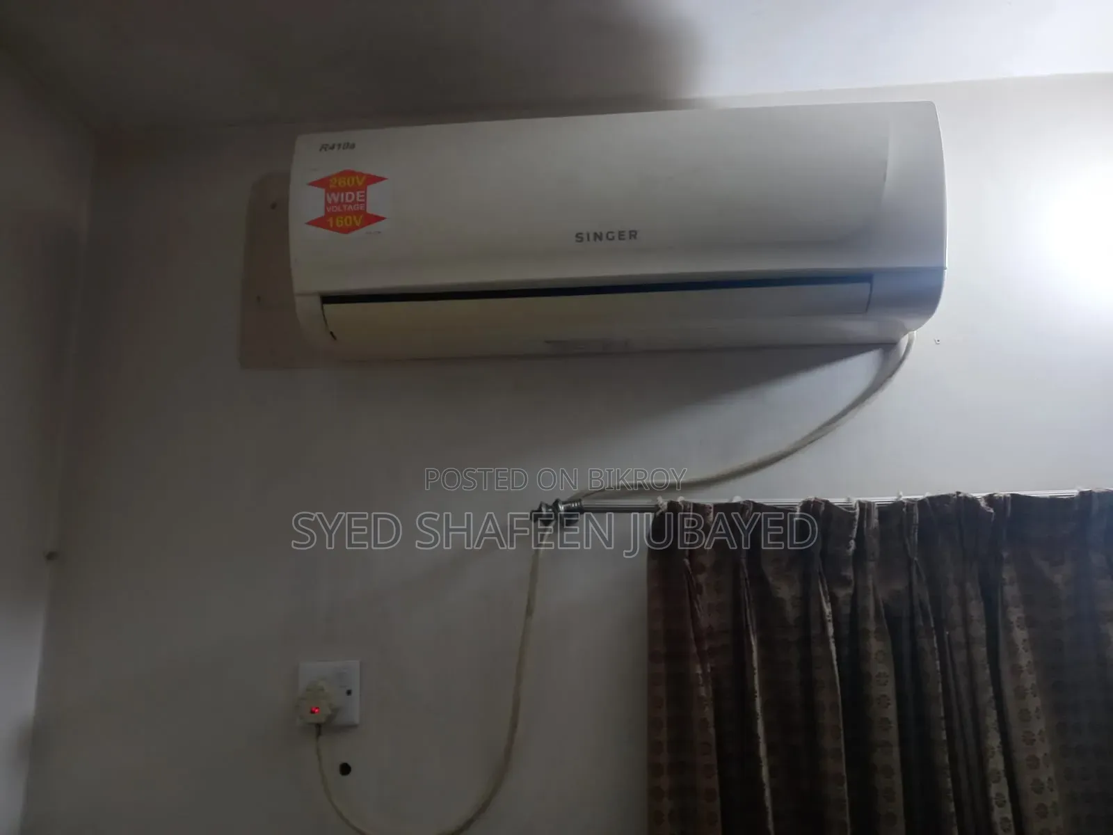 সিঙ্গার এসি বিক্রয় হবে