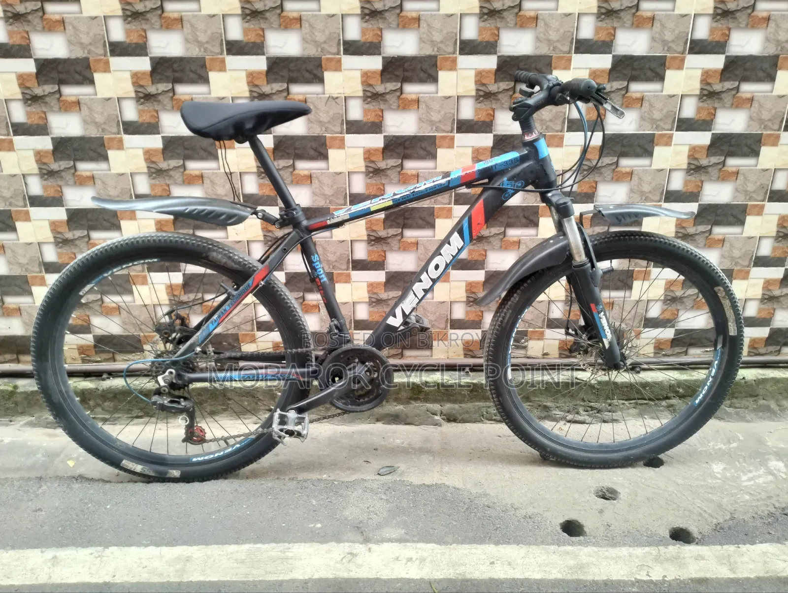 Venom 26" গিয়ার সাইকেল ৩/৭ স্পিড